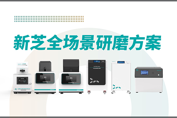 研磨效率低？樣本活性難保？新芝生物全場景研磨方案，科研無憂！